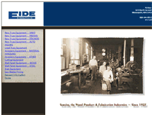 Tablet Screenshot of eidemachinery.com